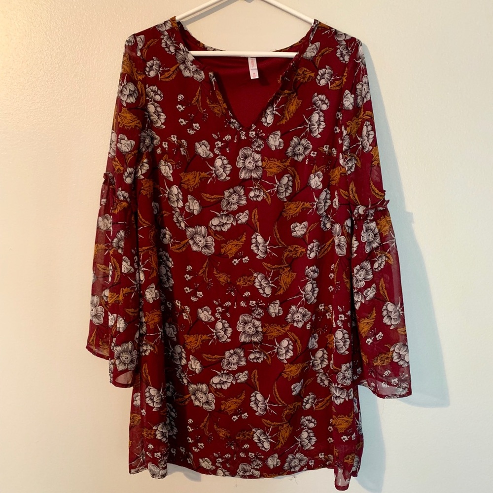 Xhilaration floral dress